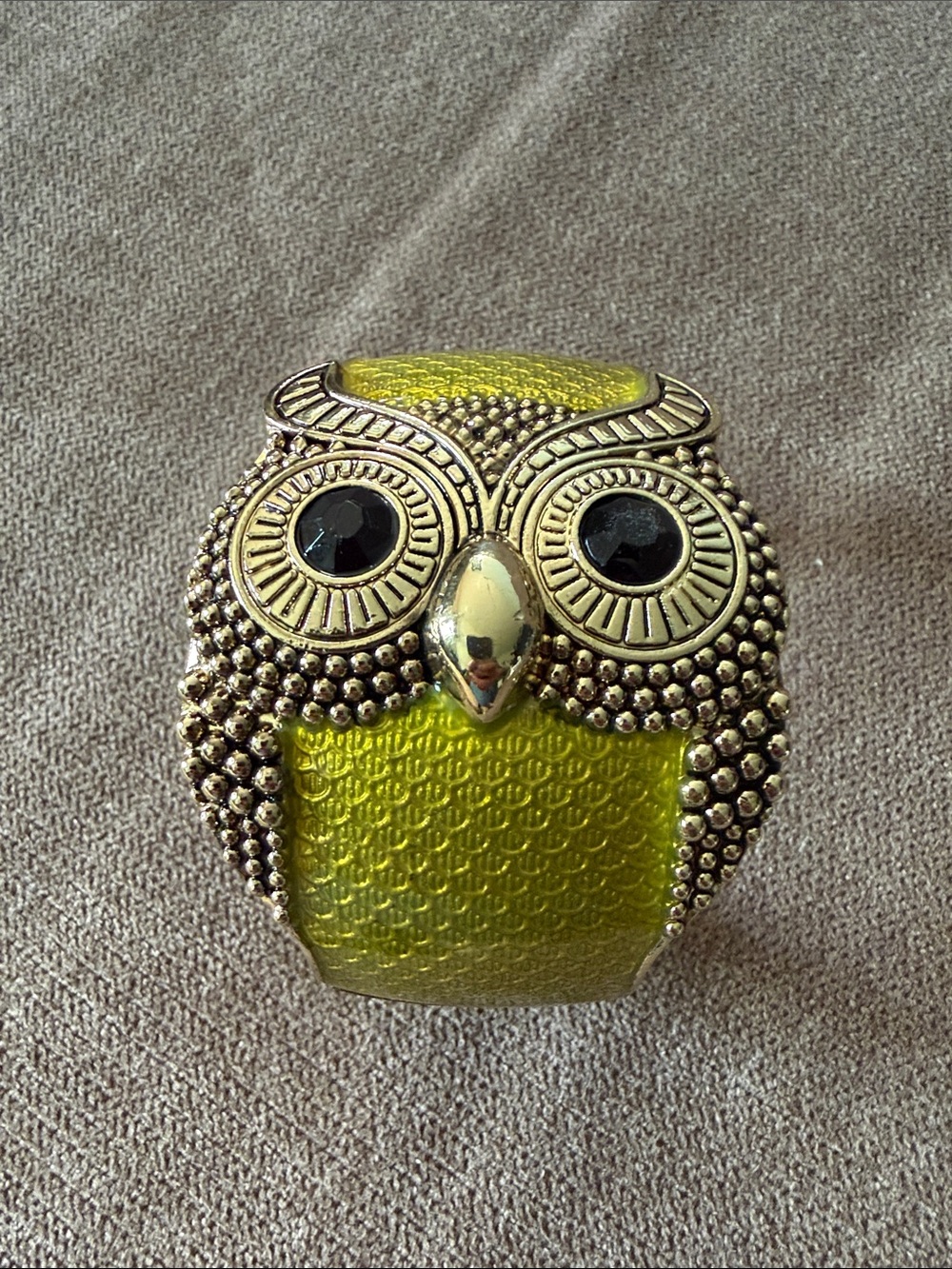 Owl earrings and Bracelet